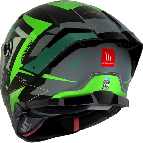 Шолом MT Thunder 4 SV Mountain B6 Black/Green/Grey