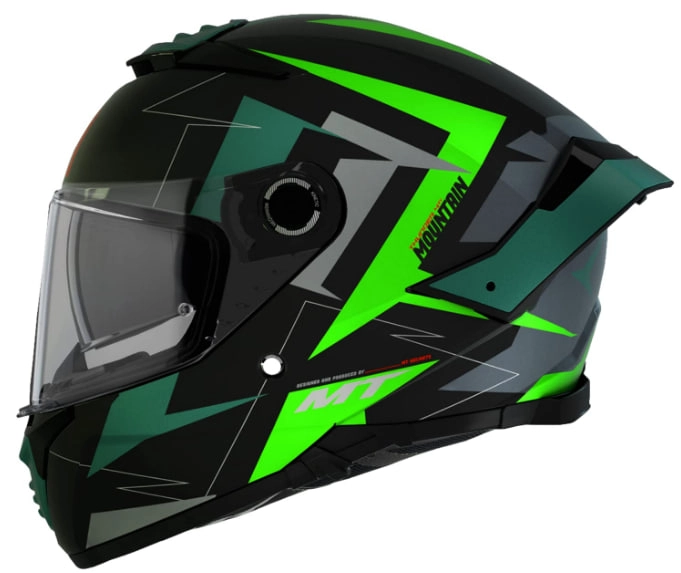 Шолом MT Thunder 4 SV Mountain B6 Black/Green/Grey