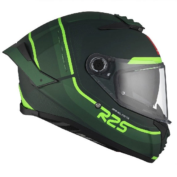 Шолом MT Thunder 4 SV R25 C6 Green Matt