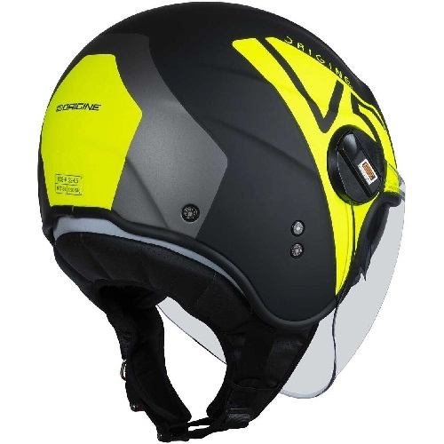 Шолом Origine Alpha V5 Yellow/Black
