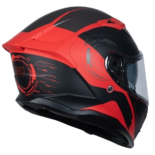 Шолом Origine Techno Black/Red