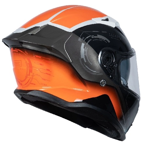 Шолом Origine Techno Orange/Titanium