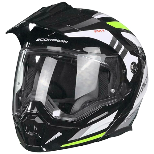 Шолом Scorpion ADX-1 Lontano Black/Yellow
