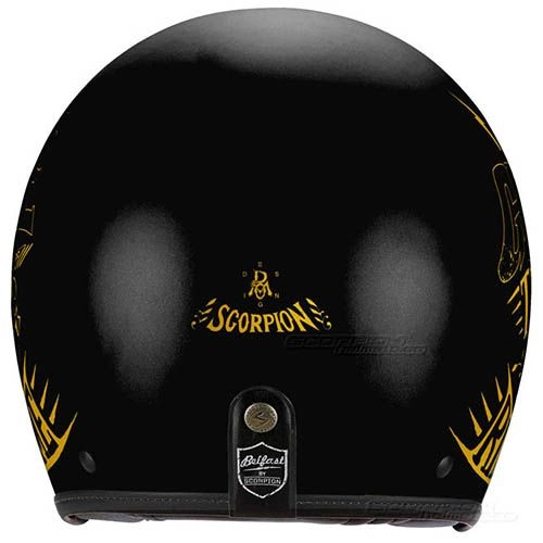 Шолом Scorpion Belfast Fender Black/Gold