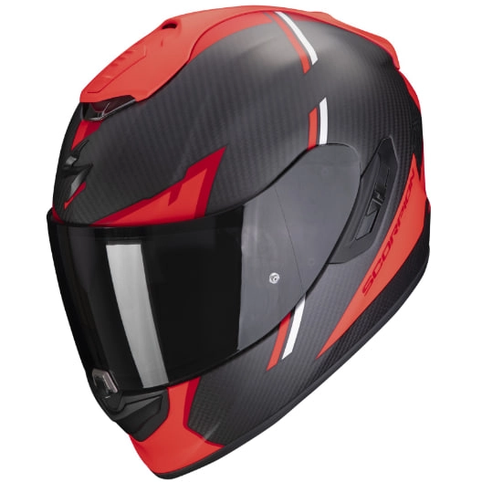 Шолом Scorpion Exo-1400 Evo Carb Air Kendal Black/Red