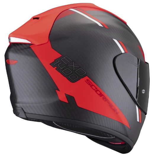 Шолом Scorpion Exo-1400 Evo Carb Air Kendal Black/Red