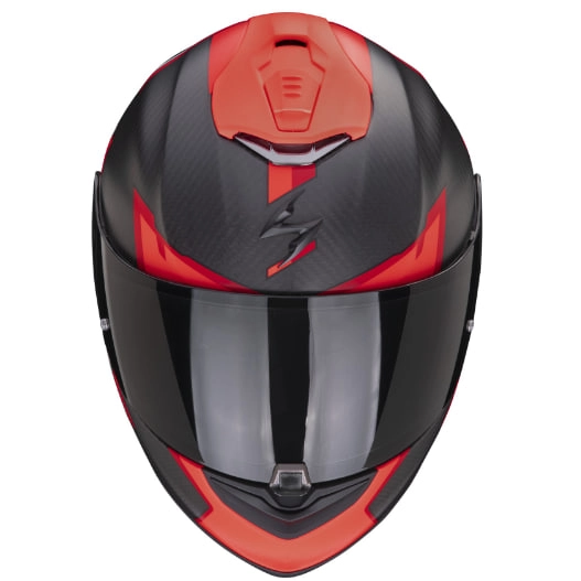 Шолом Scorpion Exo-1400 Evo Carb Air Kendal Black/Red
