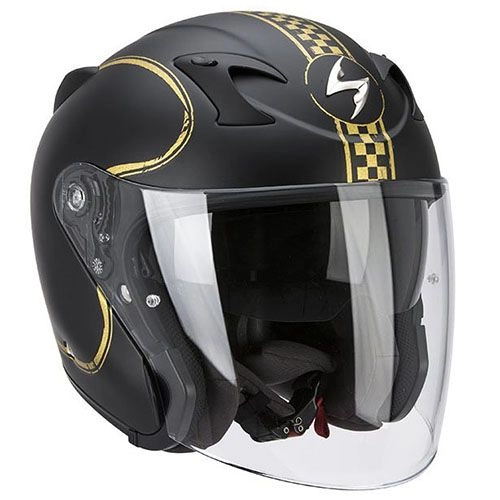 Шолом Scorpion Exo-220 Bixby Black/Gold