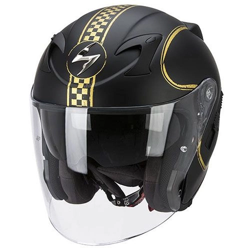 Шолом Scorpion Exo-220 Bixby Black/Gold