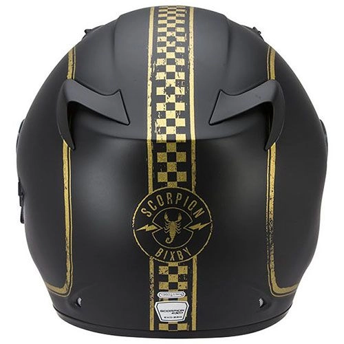 Шолом Scorpion Exo-220 Bixby Black/Gold