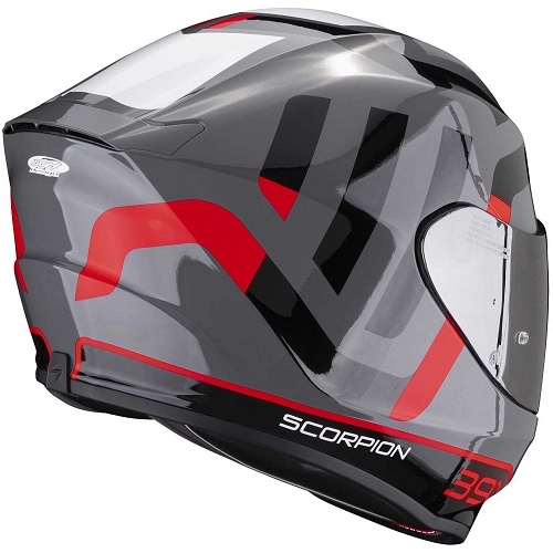 Шолом Scorpion EXO-391 Arok Grey/Red/Black