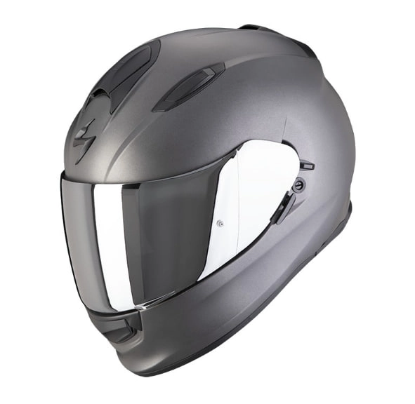 Шолом Scorpion EXO-491 Solid Matt Silver
