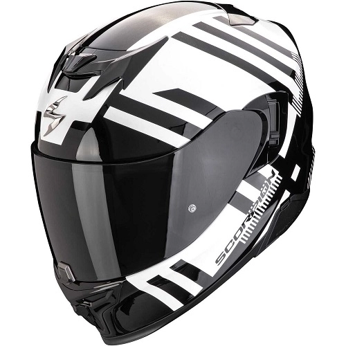 Шолом Scorpion EXO-520 Evo Air Banshee Pearl White/Black