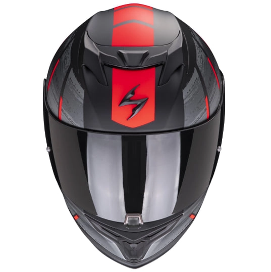 Шолом Scorpion Exo-520 Evo Air Maha Black/Red