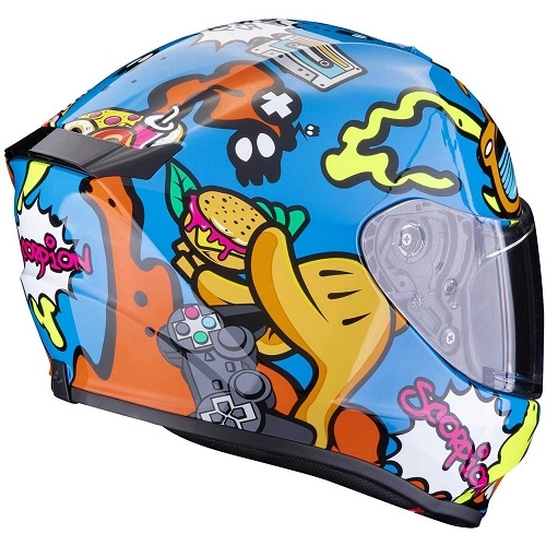 Шолом Scorpion Exo Air Fun Junior Blue/Orange