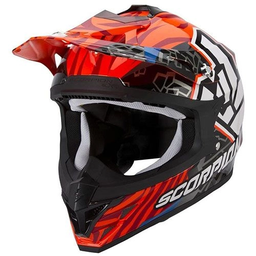 Шолом Scorpion VX-15 Evo Air Rok Bagoros Orange