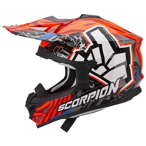Шолом Scorpion VX-15 Evo Air Rok Bagoros Orange