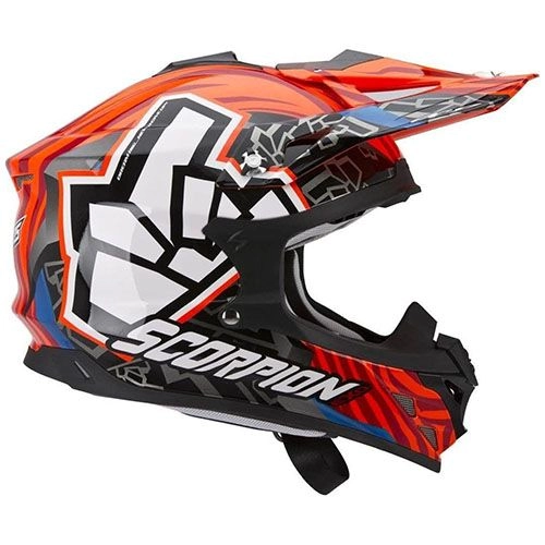 Шолом Scorpion VX-15 Evo Air Rok Bagoros Orange