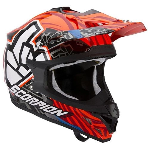 Шолом Scorpion VX-15 Evo Air Rok Bagoros Orange