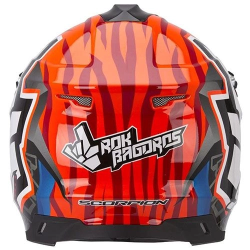 Шолом Scorpion VX-15 Evo Air Rok Bagoros Orange