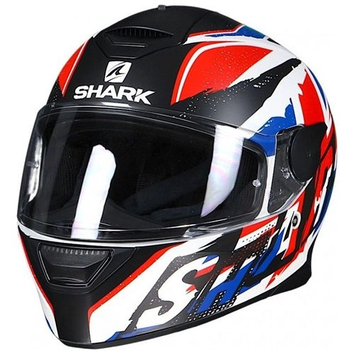 Шолом Shark D-Skwal Ujack Black/Red