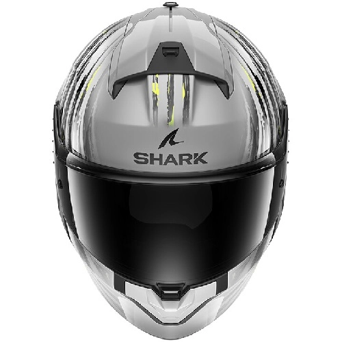 Шолом Shark Ridill 2 Assya Silver/Grey/Yellow