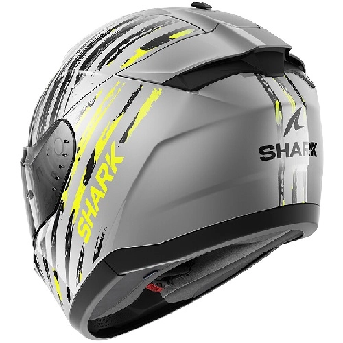 Шолом Shark Ridill 2 Assya Silver/Grey/Yellow