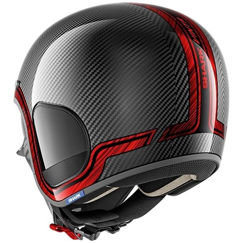 Шолом Shark S-Drak Carb Freestyle Cup Black/Red