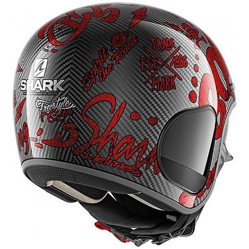 Шолом Shark S-Drak Carb Freestyle Cup Black/Red