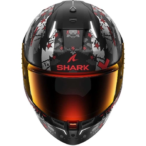 Шолом Shark Skwal i3 Hellcat Black/Grey/Red
