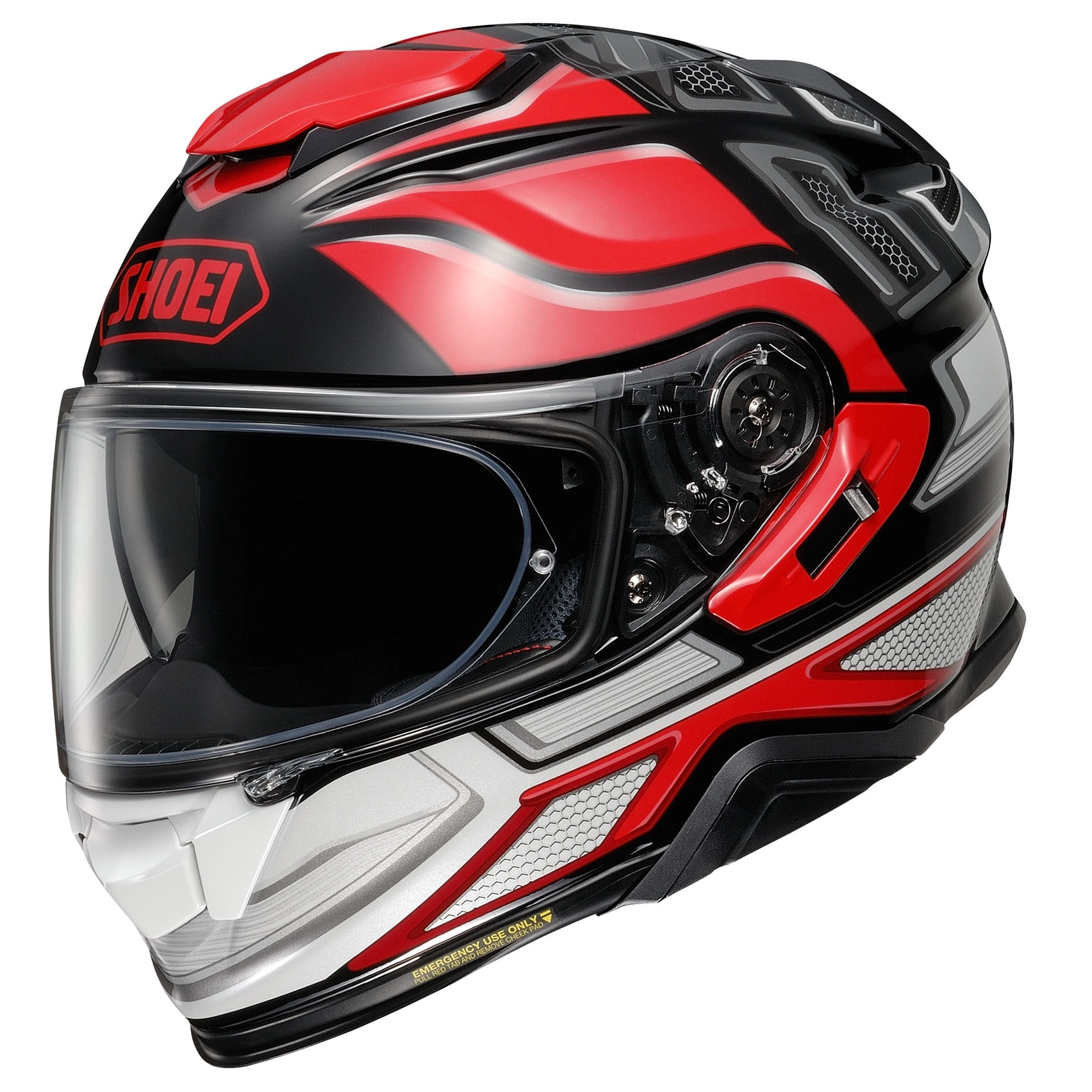 Шолом Shoei GT-Air II Notch TC-1 Black/White/Red