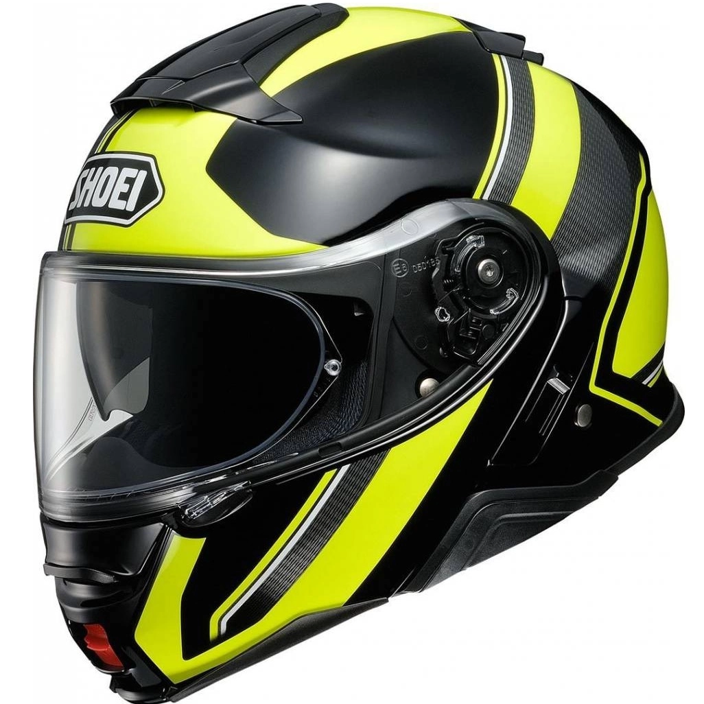 Шолом Shoei Neotec II Excursion TC-3 Black/Yellow