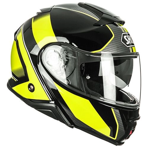 Шолом Shoei Neotec II Excursion TC-3 Black/Yellow