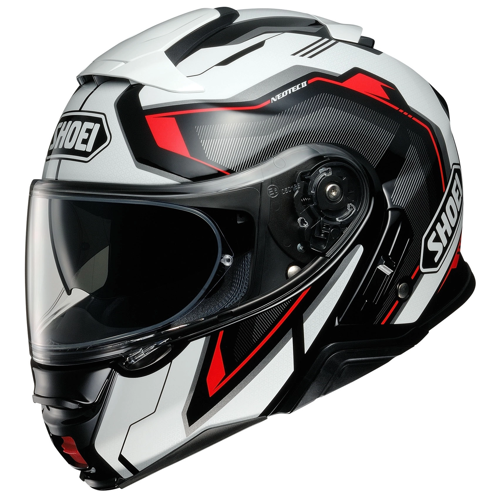 Шолом Shoei Neotec II Respect TC-1 Black/White/Red