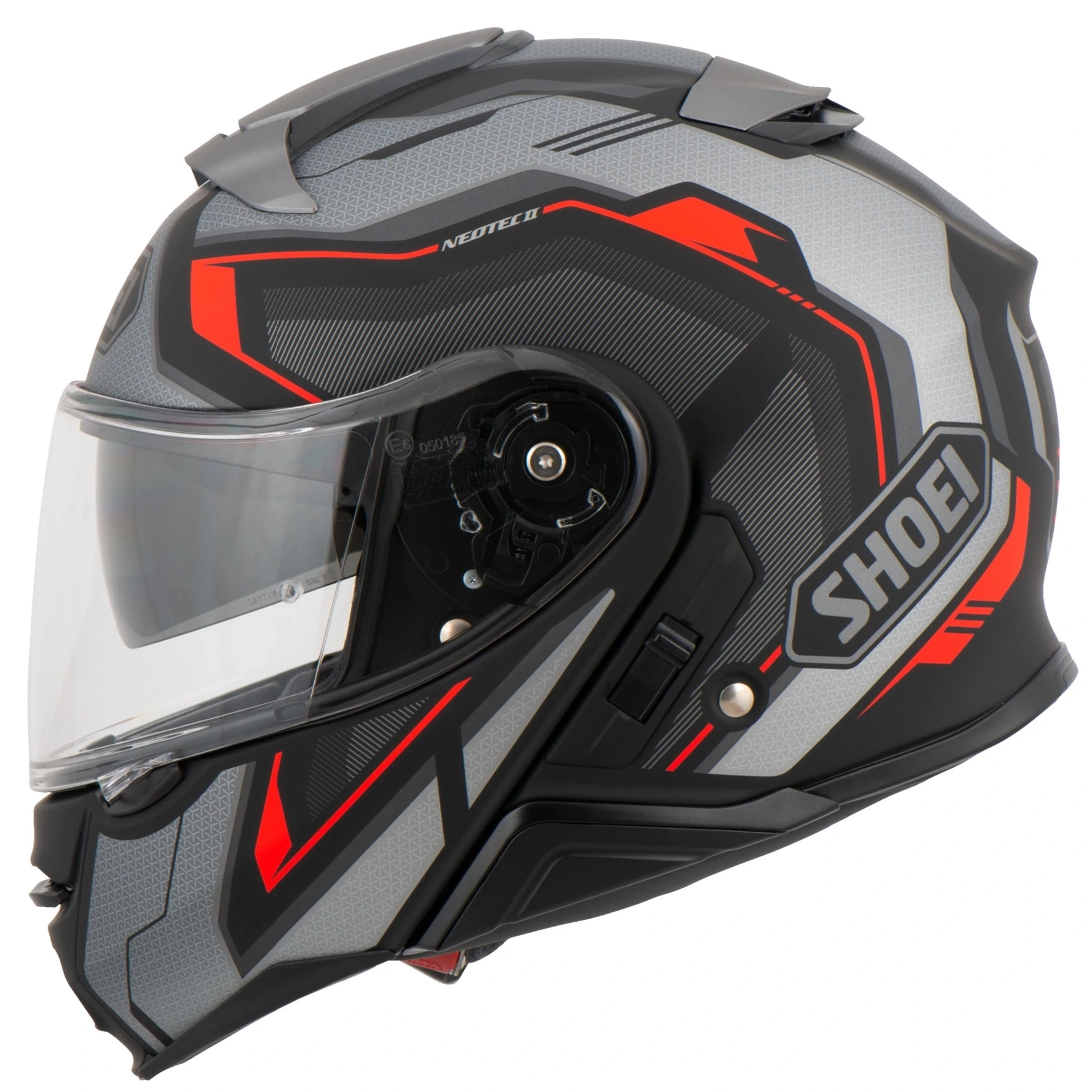 Шолом Shoei Neotec II Respect TC-5 Black/Grey/Red