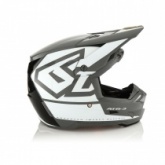 Шлем 6D ATR-3 Hex Black/Grey/White