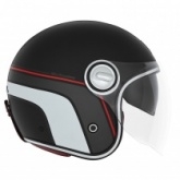 Шлем NOX Heritage Line White/Black/Red