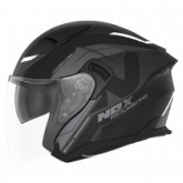 Шлем NOX N130 Klint Black/Grey/White