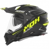 Шлем NOX N312 Vapor Black/Yellow Fluo