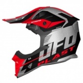 Шлем UFO Intrepid Black/Silver/Red