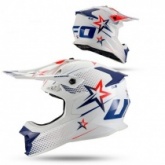 Шлем UFO Intrepid White/Red