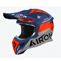 Шлем Airoh Aviator Ace 2 Fury Cerulean Blue/Grey/Orange
