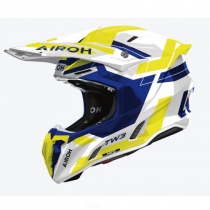 Шлем Airoh Twist 3 Dynasty Yellow/Blue/White