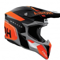Шлем Airoh Wraaap Conquer Orange/Black/White