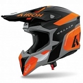 Шлем Airoh Wraaap Conquer Orange Matt