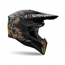 Шлем Airoh Wraaap Cyborg Black/Brown
