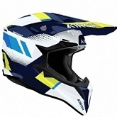 Шлем Airoh Wraaap Vision Yellow/Blue/White