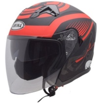Шлем Awina JK528 Black/Red
