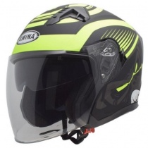 Шлем Awina JK528 Black/Yellow