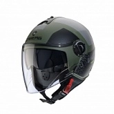 Шлем Caberg Jet Riviera V4X Alpha Green/Black/Gray